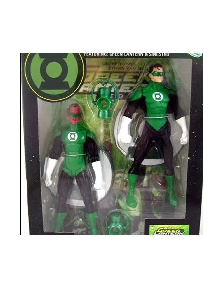 es::Green Lantern Rebirth COLLECTOR'S Set - Set 2 Figuras Dc: Green Lantern + Sinestro