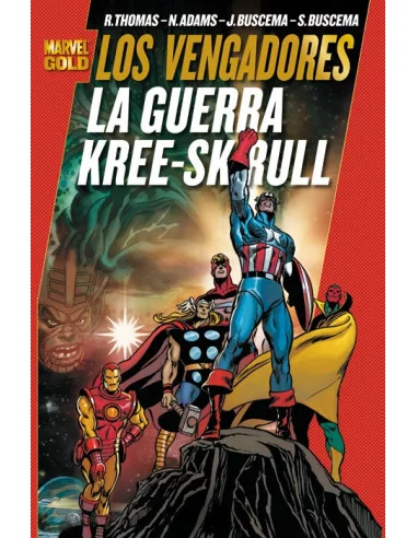 es::Los Vengadores: La Guerra Kree-Skrull Cómic Marvel Gold