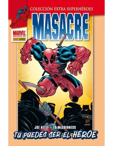 es::Extra Superhéroes. Masacre 01: Tú puedes ser el héroe