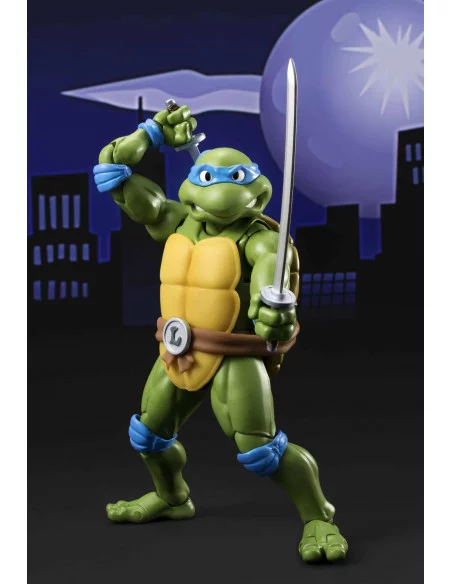 es::Teenage Mutant Ninja Turtles Figura Leonardo SH Figuarts 15 cm