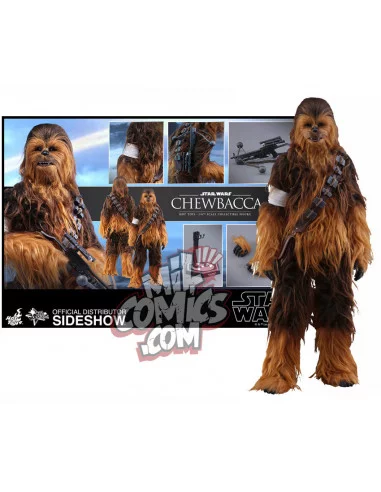 es::Star Wars Episode VII Figura 1/6 Chewbacca Hot Toys 36 cm