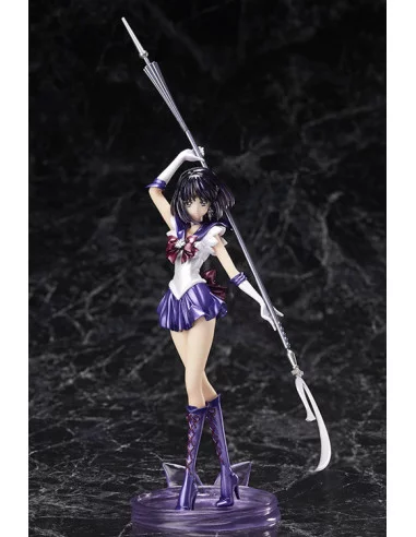 es::Sailor Moon Figura Hotaru Sailor Saturn Pretty Guardian Crystal Figuarts Zero 17,3 cm