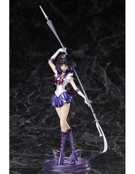 es::Sailor Moon Figura Hotaru Sailor Saturn Pretty Guardian Crystal Figuarts Zero 17,3 cm