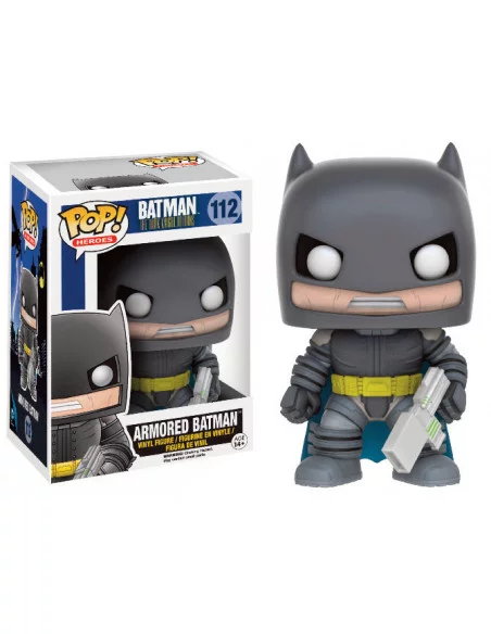 es::Batman The Dark Knight Returns POP! Heroes Figura Armored Batman 9 cm