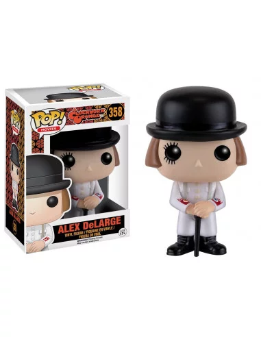 es::La naranja mecánica POP! Movies Vinyl Figura Alex DeLarge 9 cm