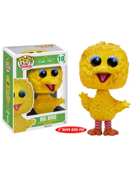 es::Barrio Sésamo Figura POP! TV Vinyl Big Bird Caponata 15 cm