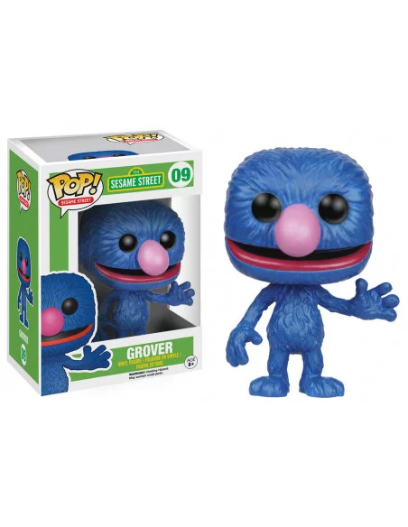 es::Barrio Sésamo Figura POP! TV Vinyl Grover Coco 9 cm