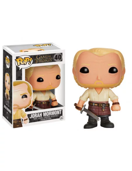 es::Juego de Tronos POP! Television Vinyl Figura Jorah Mormont 9 cm