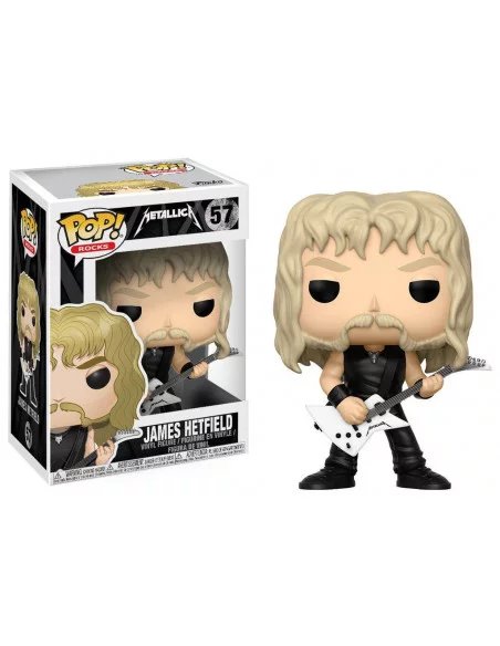 es::Metallica POP! Rocks Vinyl Figura James Hetfield 9 cm