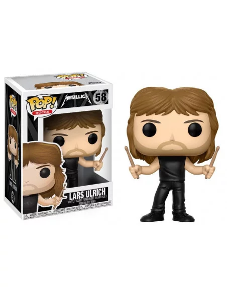 es::Metallica POP! Rocks Vinyl Figura Lars Ulrich 9 cm
