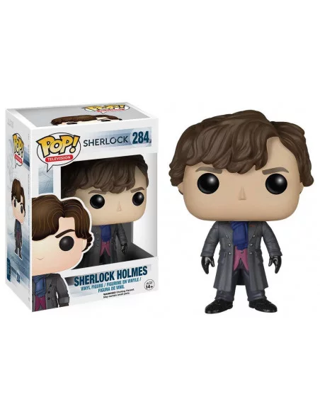 es::Sherlock Figura POP! TV Vinyl Sherlock Holmes 9 cm