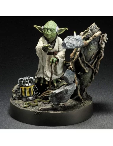 es::Star Wars Estatua con luz ARTFX 1/7 Yoda The Empire Strikes Back Version 18 cm