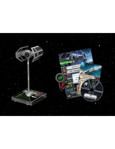 es::X-wing: TIE avanzado - Expansión juego de miniaturas Star Wars