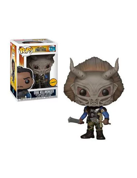 es::Black Panther Movie POP! Movies Vinyl Figura Chase Killmonger 9 cm