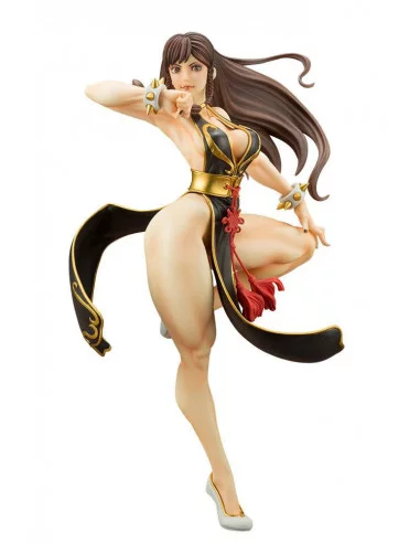 es::Street Fighter Bishoujo Estatua PVC 1/7 Chun Li Battle Costume 23 cm