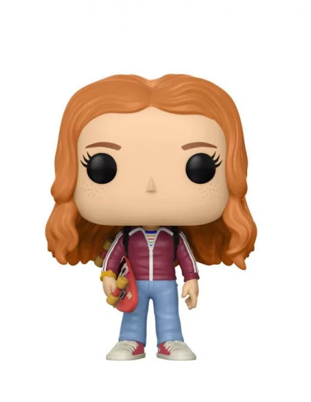 es::Stranger Things POP! TV Vinyl Figura Max with Skate Deck 9 cm