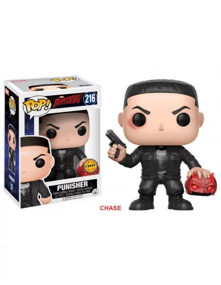 es::Daredevil POP! Marvel Vinyl Cabezón Chase Punisher