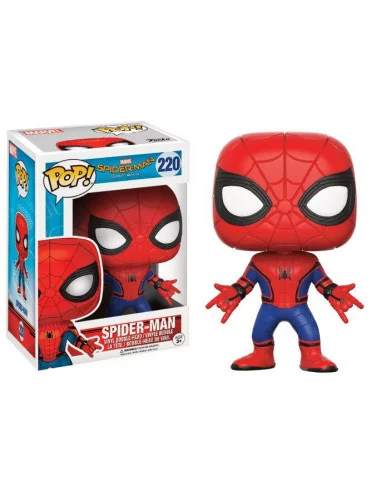 es::Spider-Man Homecoming POP! Marvel Vinyl Figura Spider-Man 9 cm
