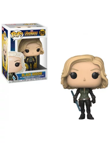 es::Vengadores Infinity War Figura POP! Movies Vinyl Black Widow 9 cm