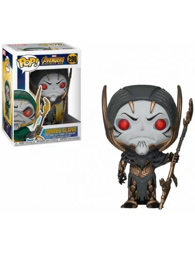 es::Vengadores Infinity War Figura POP! Movies Vinyl Corvus Glaive 9 cm