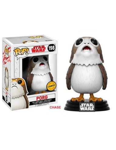 es::Star Wars Episode VIII POP! Vinyl Cabezón Chase Porg 9 cm