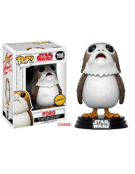 es::Star Wars Episode VIII POP! Vinyl Cabezón Chase Porg 9 cm