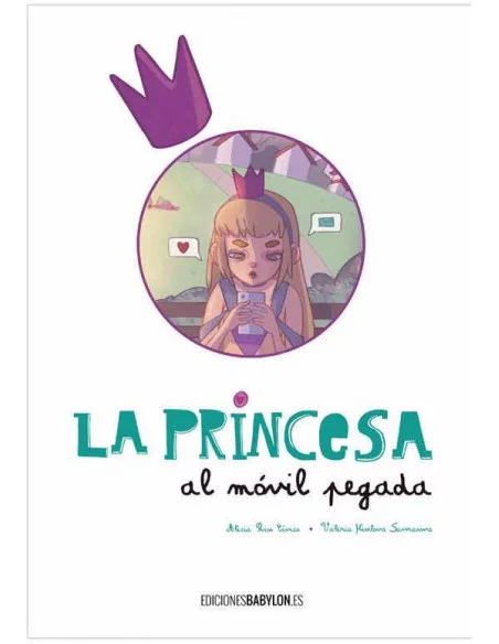 es::La princesa al móvil pegada