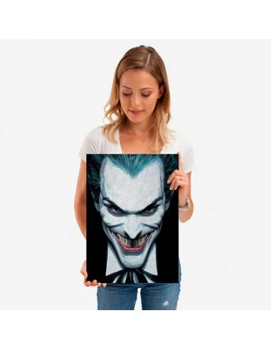 es::DC Comics Póster de metal Joker - Alex Ross 45 x 32 cm