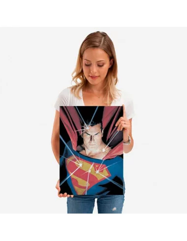 es::DC Comics Póster de metal Superman Trinidad DC - Alex Ross 45 x 32 cm