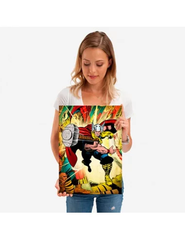 es::Marvel Comics Póster de metal Thor 45 x 32 cm