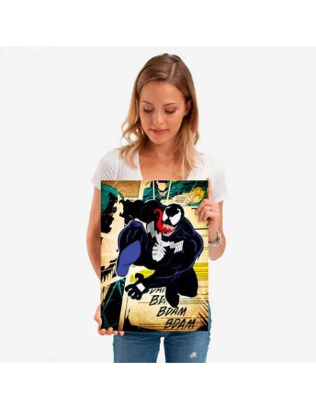 es::Marvel Comics Póster de metal Venom 45 x 32 cm