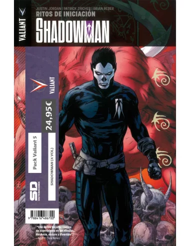 es::Pack Valiant 05. Shadowman 4 volúmenes