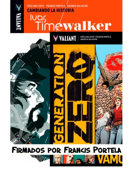 es::Ivar Timewalker 02 + Generation Zero 05 - Firmados por Francis Portela