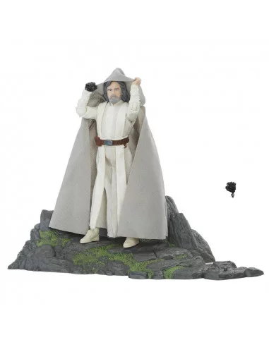 es::Star Wars Episode VII Black Series Deluxe Figura 2017 Luke Skywalker Ahch-To Island 15 cm