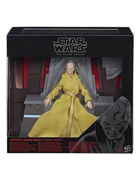 es::Star Wars Episode VIII Black Series Deluxe Figura 2017 Supreme Leader Snoke Throne Room 15 cm
