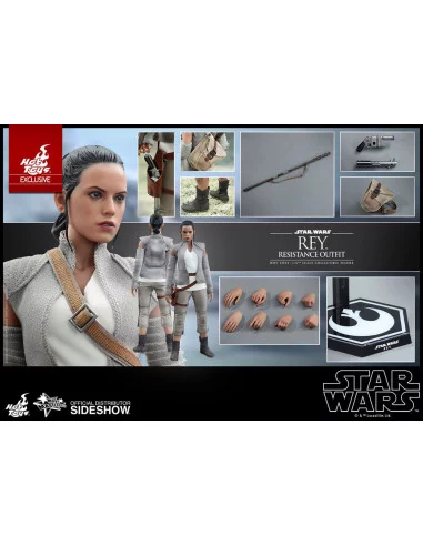 es::Star Wars Episode VII Figura MMS 1/6 Rey Resistance Outfit Hot Toys Exclusive 28 cm