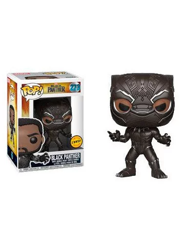 es::Black Panther Movie POP! Movies Vinyl Figura Chase Black Panther 9 cm