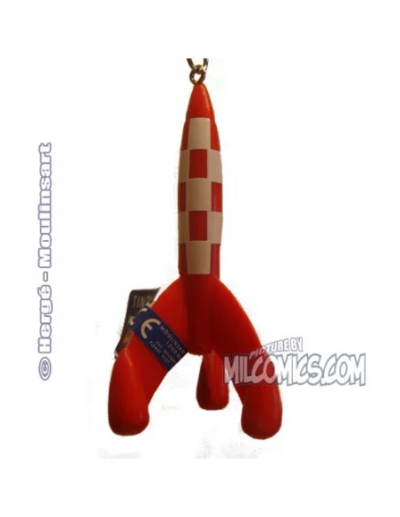 es::COHETE LUNAR GRANDE - Llavero Tintín