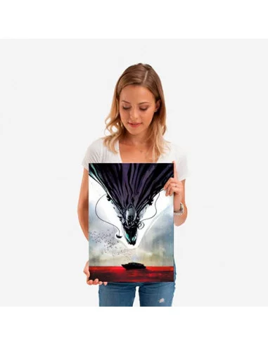 es::DC Comics Póster de metal Batman Deep Dive - Jock 45 x 32 cm