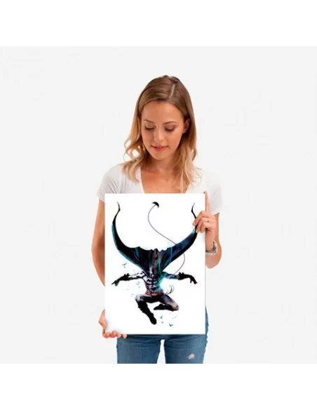 es::DC Comics Póster de metal Batman Leap - Jock 45 x 32 cm