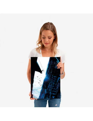 es::DC Comics Póster de metal Batman Patrol - Jock 45 x 32 cm