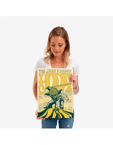 es::Star Wars Póster de metal Yoda 45 x 32 cm