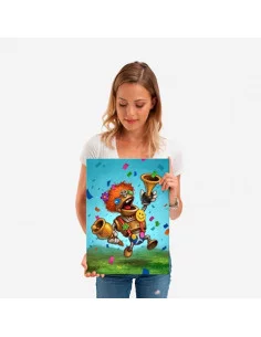 es::Heartstone Póster de metal Molestrón 45 x 32 cm