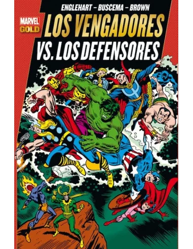 es::Los Vengadores vs. los Defensores Cómic Marvel Gold