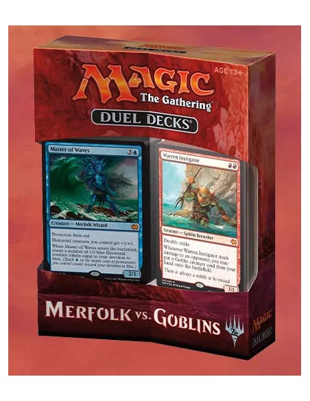 es::Magic the Gathering Duel Decks Merfolk vs. Goblins mazos en inglés