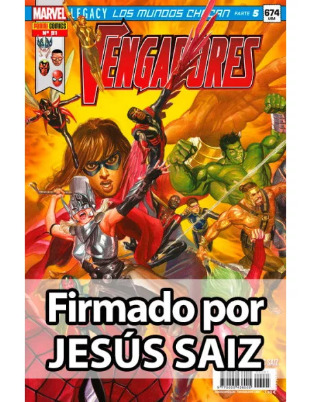 es::Vengadores 91 - Firmado por Jesús Saiz