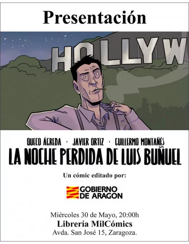 es::La noche perdida de Luis Buñuel - Firmado por los autores