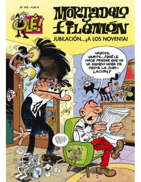es::Olé Mortadelo 192: Jubilación... ¡A Los Noventa!