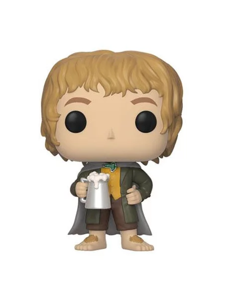 es::El Señor de los Anillos POP! Movies Vinyl Figura Merry Brandybuck 9 cm