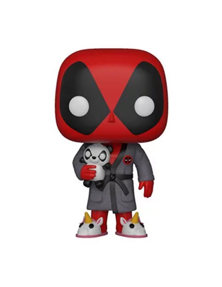es::Deadpool Parody POP! Marvel Vinyl Figura Deadpool in Robe 9 cm